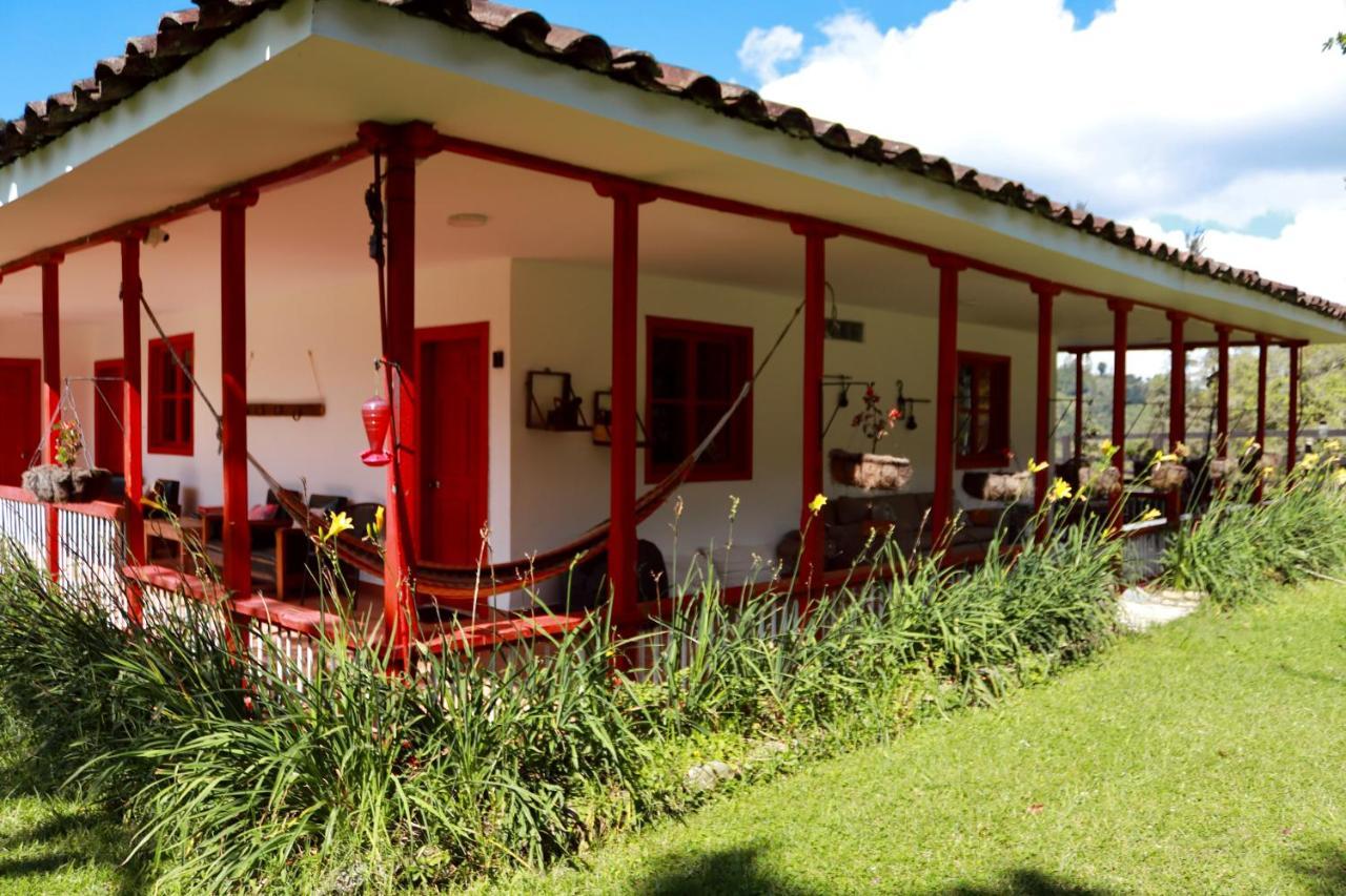 La Cabana Ecohotel - Valle Del Cocora ซาเลนโต ภายนอก รูปภาพ