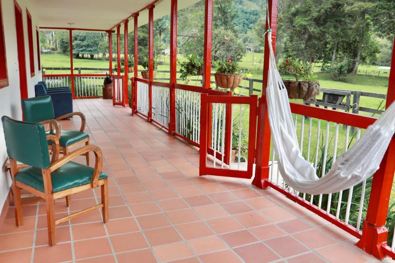 La Cabana Ecohotel - Valle Del Cocora ซาเลนโต ภายนอก รูปภาพ