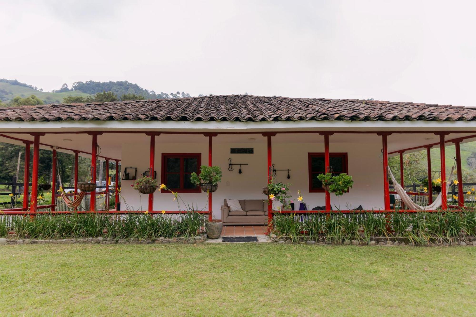 La Cabana Ecohotel - Valle Del Cocora ซาเลนโต ภายนอก รูปภาพ