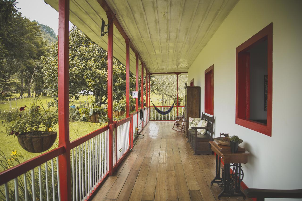 La Cabana Ecohotel - Valle Del Cocora ซาเลนโต ภายนอก รูปภาพ